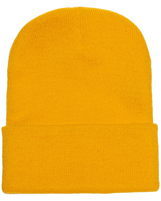 Custom Cuffed Knit Beanie – Soft Acrylic Knit, Embroidery-Ready