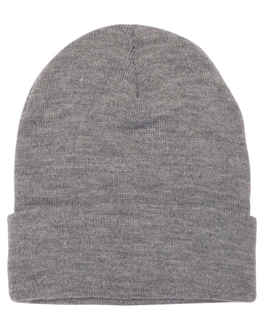 Custom Cuffed Knit Beanie – Soft Acrylic Knit, Embroidery-Ready