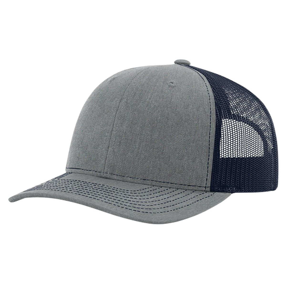 112 Richardson Trucker Snapback – Custom Mid-Profile Mesh Cap for Embroidery or Branding