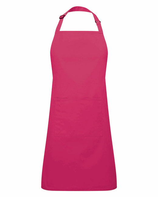 Custom Recycled Bib Apron with Pocket – Adjustable & Durable