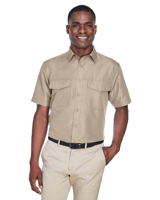 Custom Short-Sleeve Performance Staff Shirt – Lightweight & Durable