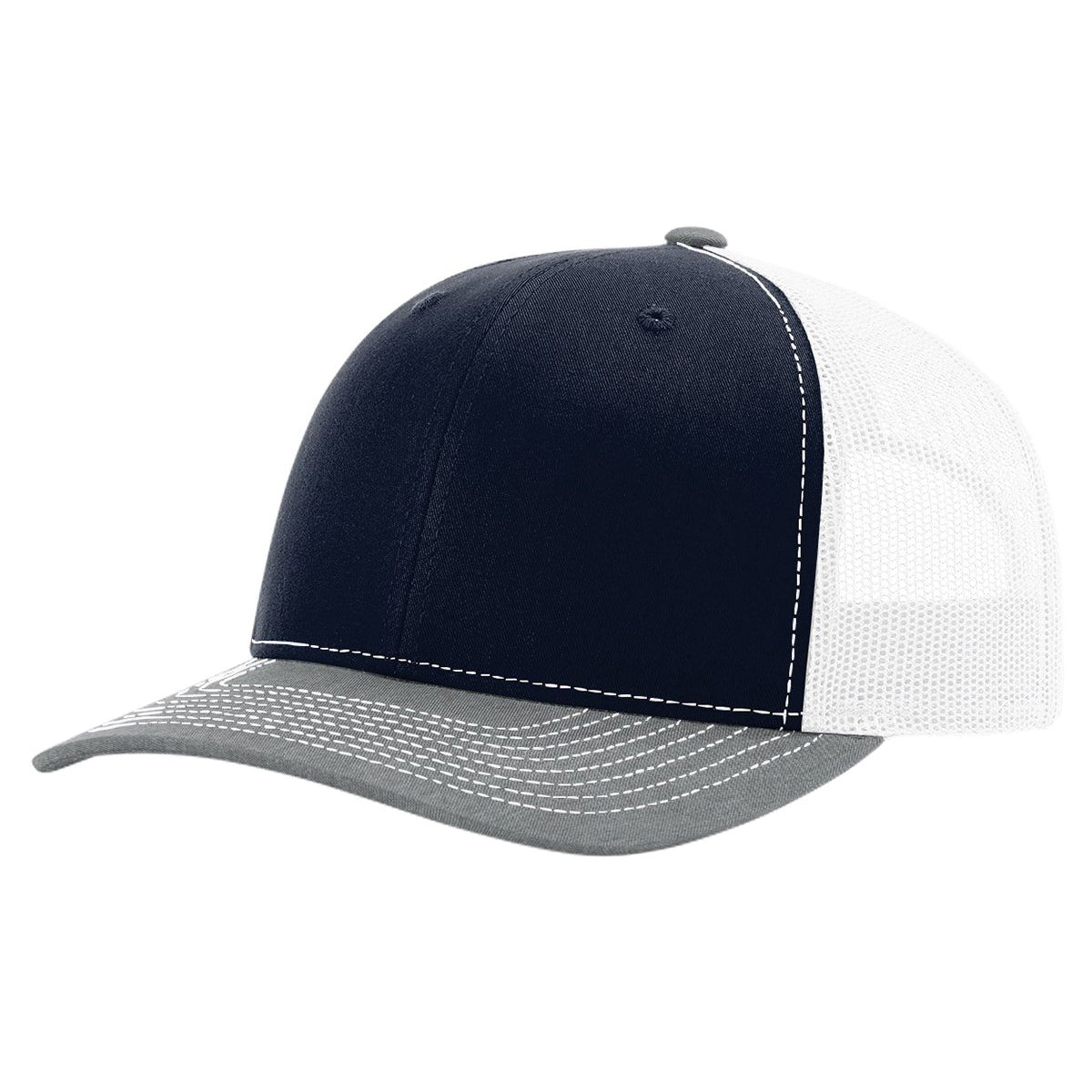 112 Richardson Trucker Snapback – Custom Mid-Profile Mesh Cap for Embroidery or Branding