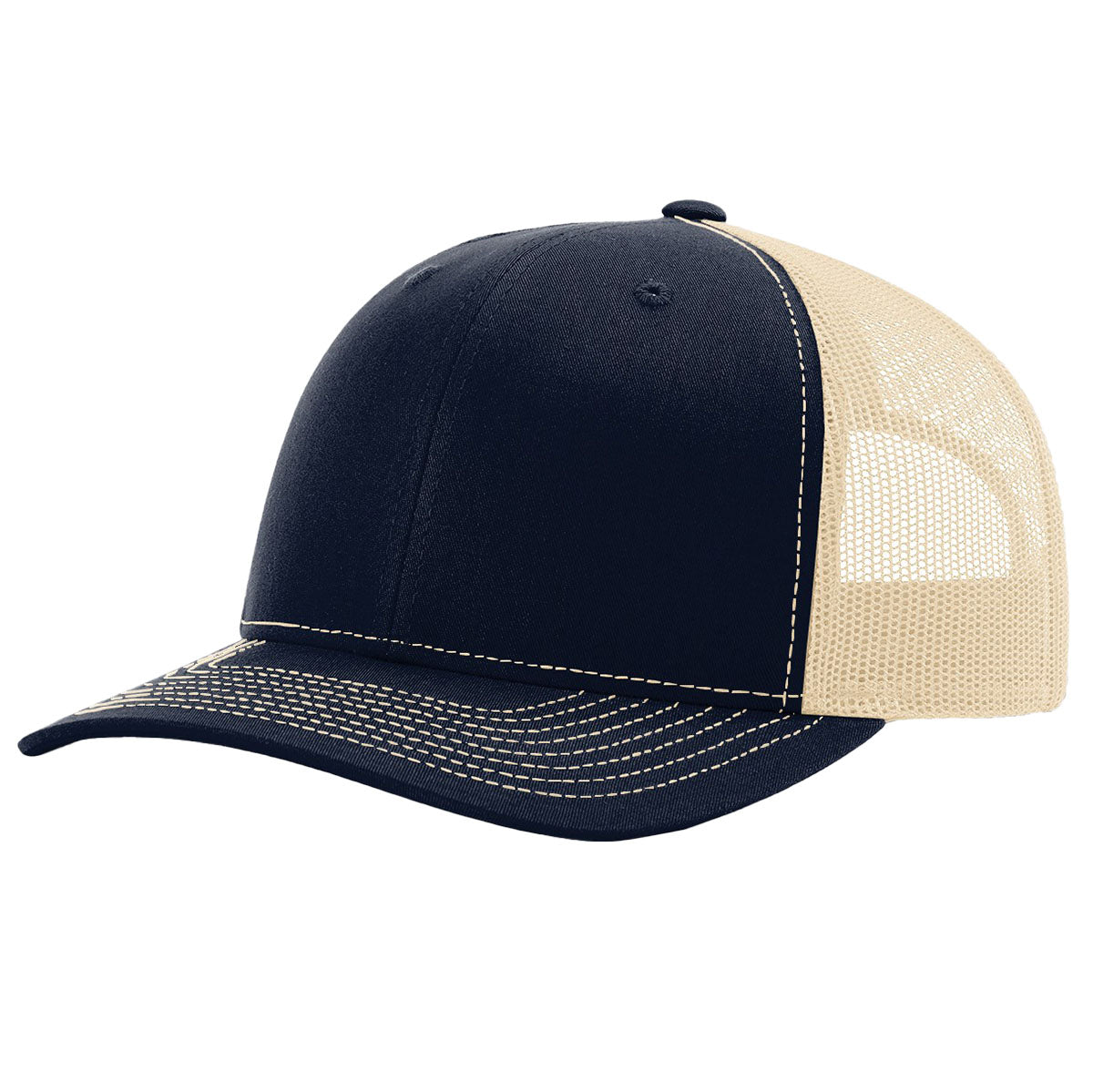 112 Richardson Trucker Snapback – Custom Mid-Profile Mesh Cap for Embroidery or Branding