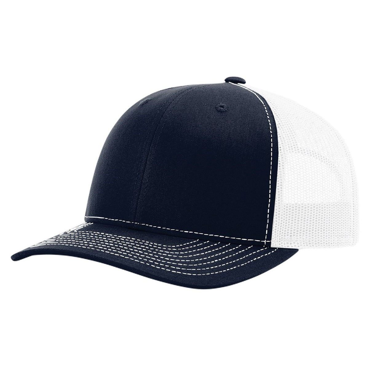 112 Richardson Trucker Snapback – Custom Mid-Profile Mesh Cap for Embroidery or Branding