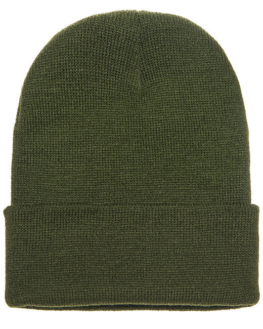 Custom Cuffed Knit Beanie – Soft Acrylic Knit, Embroidery-Ready