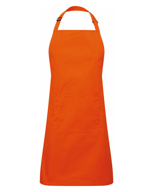 Custom Recycled Bib Apron with Pocket – Adjustable & Durable