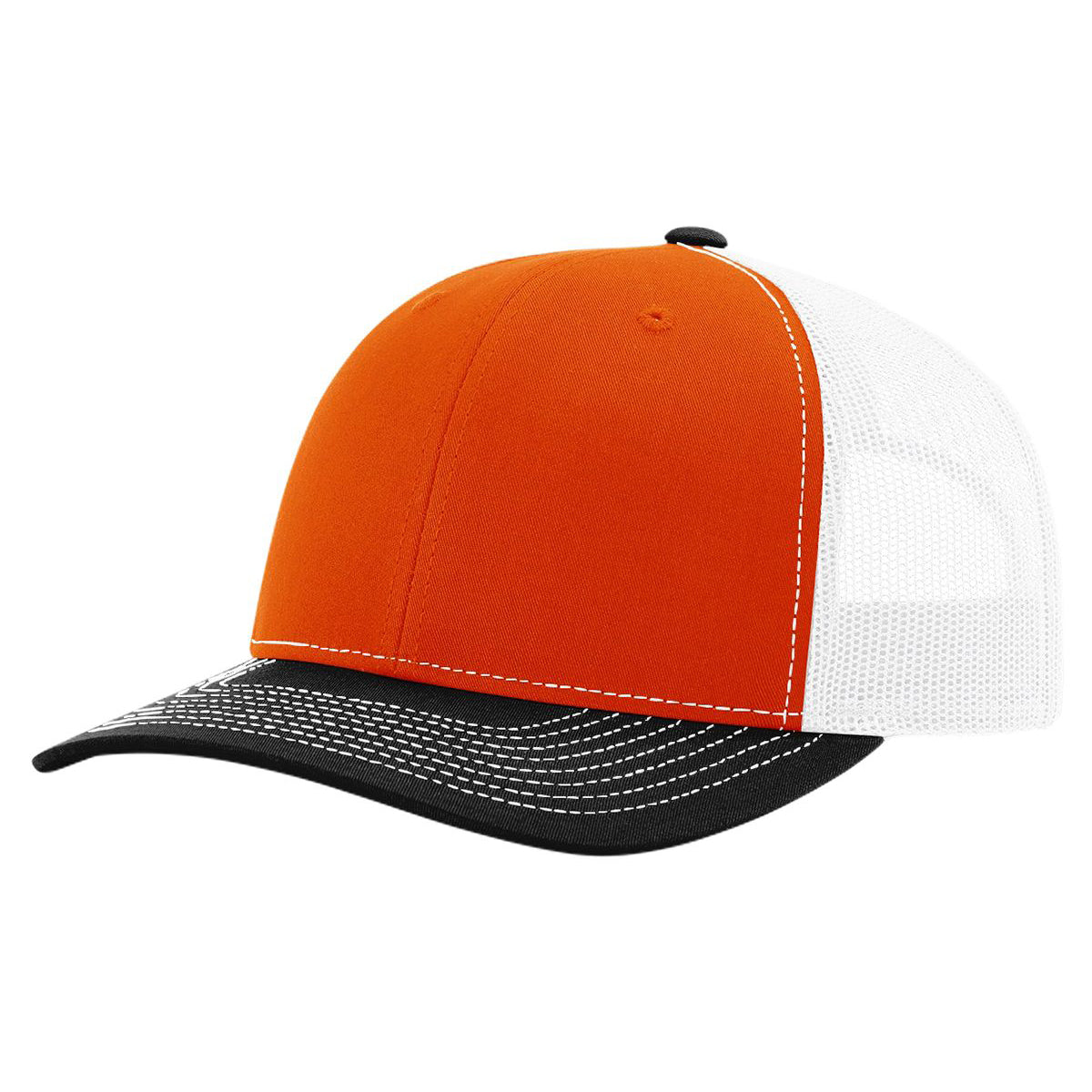 112 Richardson Trucker Snapback – Custom Mid-Profile Mesh Cap for Embroidery or Branding