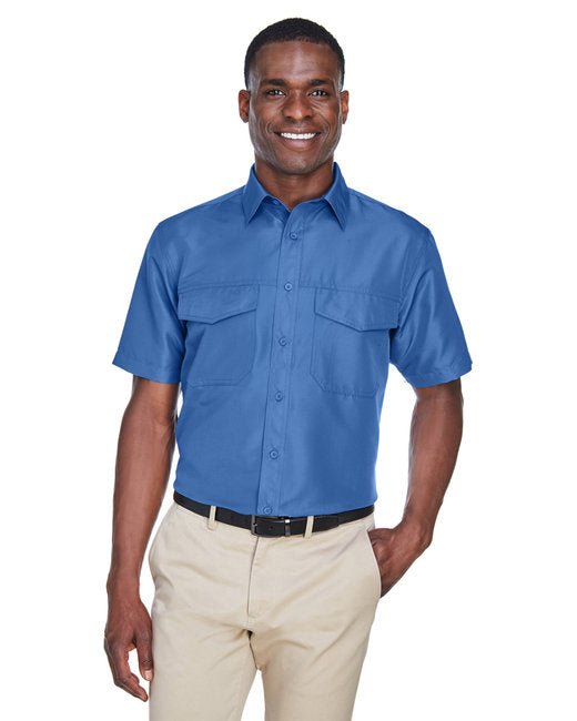 Custom Short-Sleeve Performance Staff Shirt – Lightweight & Durable