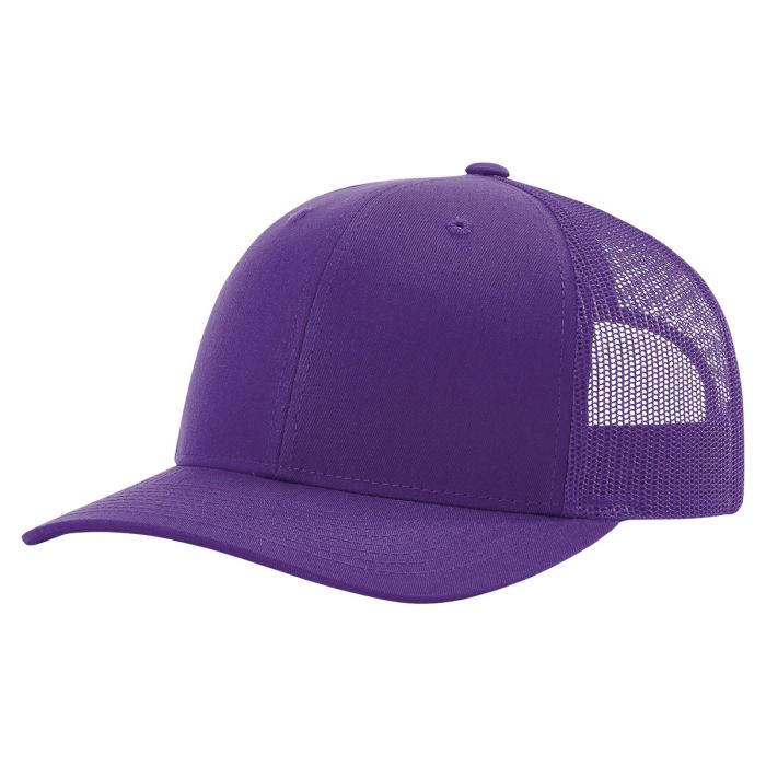 112 Richardson Trucker Snapback – Custom Mid-Profile Mesh Cap for Embroidery or Branding