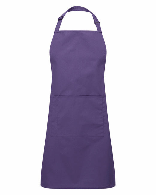 Custom Recycled Bib Apron with Pocket – Adjustable & Durable