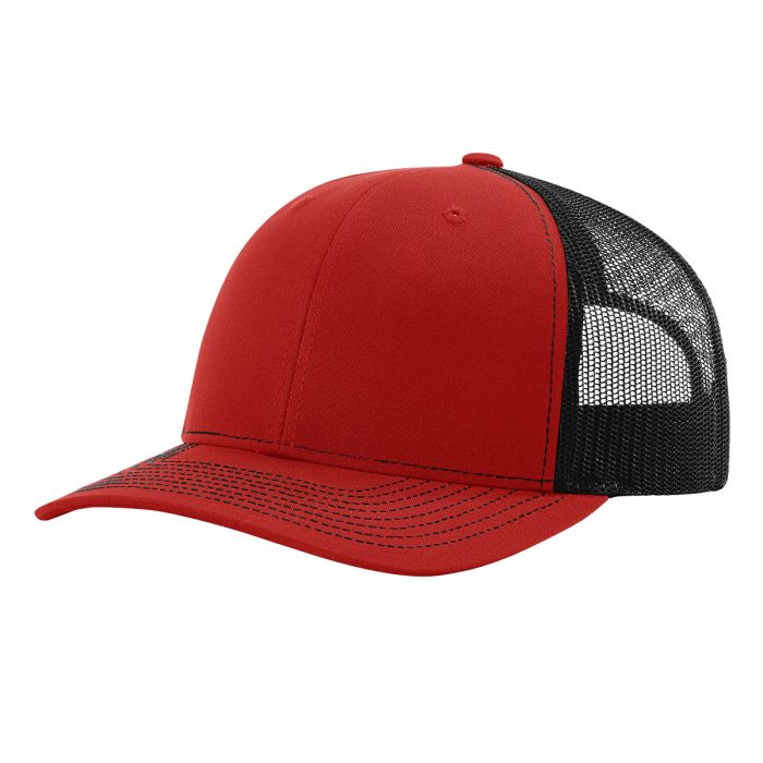 112 Richardson Trucker Snapback – Custom Mid-Profile Mesh Cap for Embroidery or Branding