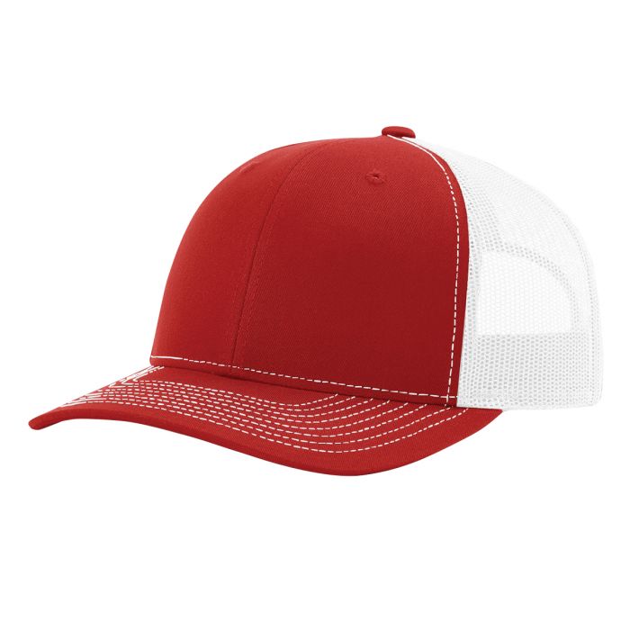 112 Richardson Trucker Snapback – Custom Mid-Profile Mesh Cap for Embroidery or Branding