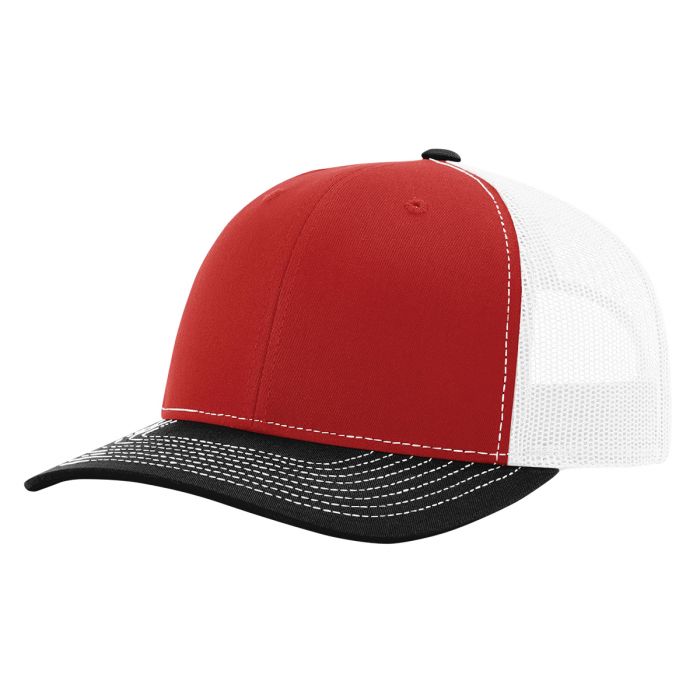 112 Richardson Trucker Snapback – Custom Mid-Profile Mesh Cap for Embroidery or Branding