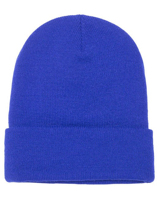 Custom Cuffed Knit Beanie – Soft Acrylic Knit, Embroidery-Ready