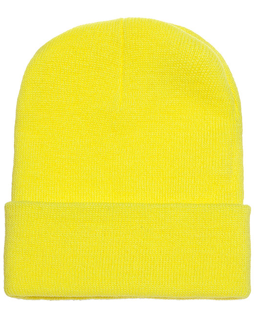 Custom Cuffed Knit Beanie – Soft Acrylic Knit, Embroidery-Ready