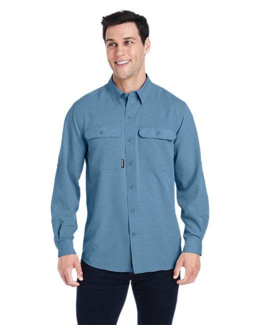 Custom Crossroad Woven Shirt – Water-Repellent & Breathable Design