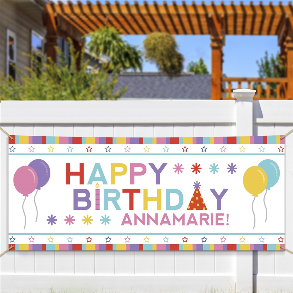 Custom Birthday Banners for Outdoor Events – Weatherproof and Fast Shipping