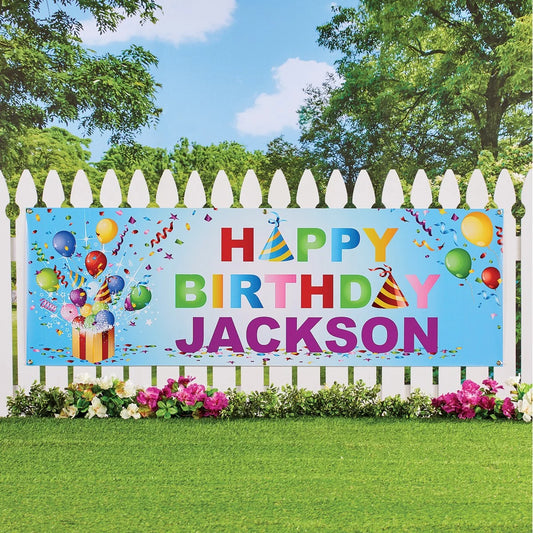 Custom Birthday Banners with Logo Design – Online Design and Fast Shipping