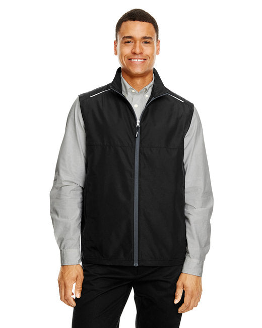 CORE365 Men's Techno Lite Unlined Vest – Lightweight, Water-Resistant, and Functional