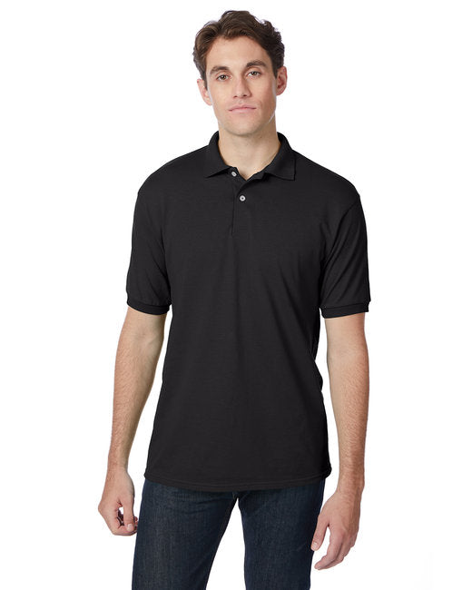 Hanes Adult EcoSmart® Jersey Knit Polo