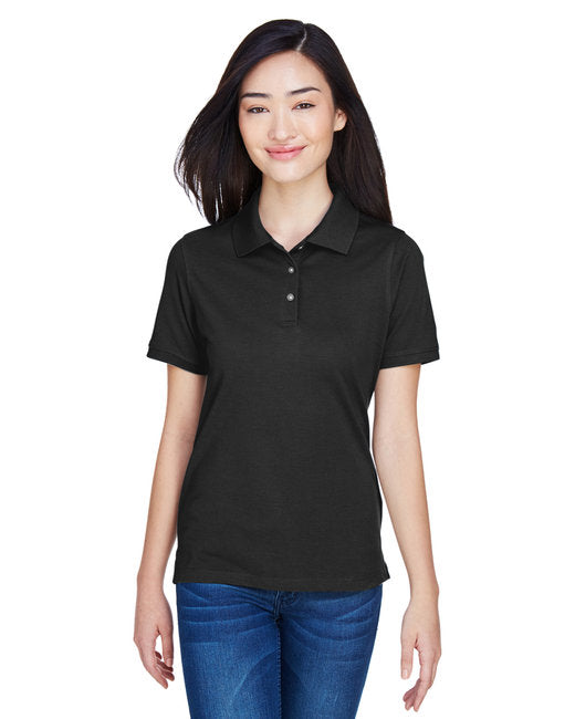 Harriton Ladies' Easy Blend™ Wrinkle-Resistant Polo