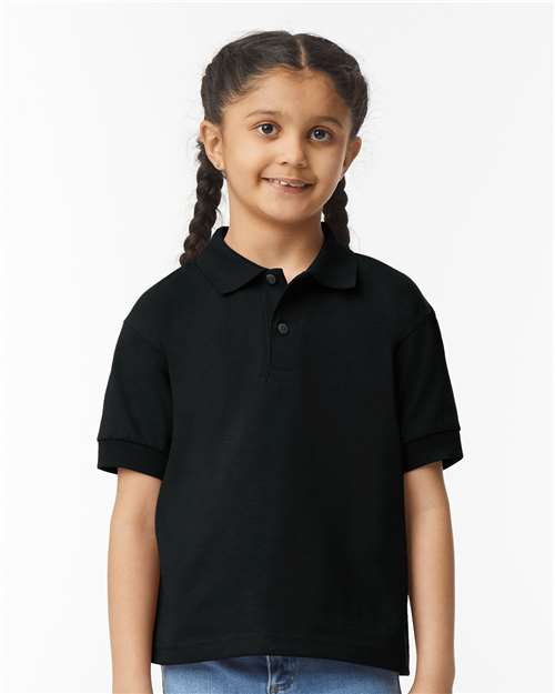 DryBlend® Youth Jersey Polo - Gildan | Moisture-Wicking, Durable, and Eco-Friendly