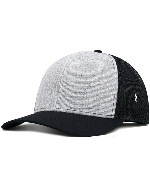 Custom Pro Style Trucker Hat – Semi-Pro Stitching with Snap Closure