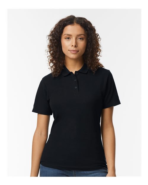 Softstyle® Women’s Pique Polo - Gildan | Comfortable, Semi-Fitted, and Embroidery-Ready