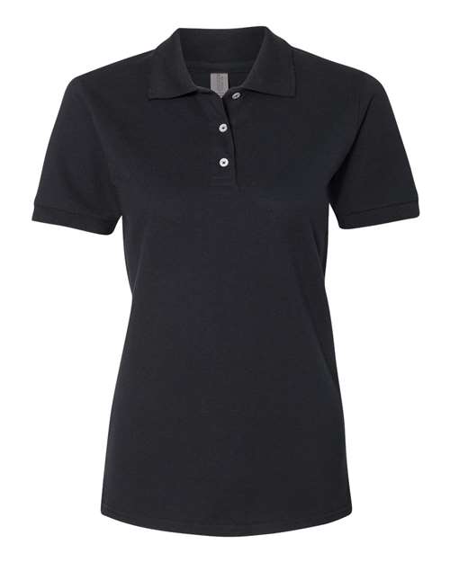 Women’s 100% Ring-Spun Cotton Piqué Polo - JERZEES | Comfortable, Pre-Shrunk, and Embroidery-Ready