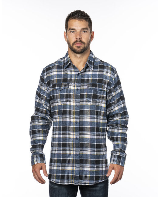 Custom Plaid Flannel Shirt – Modern Fit, Durable & Comfortable