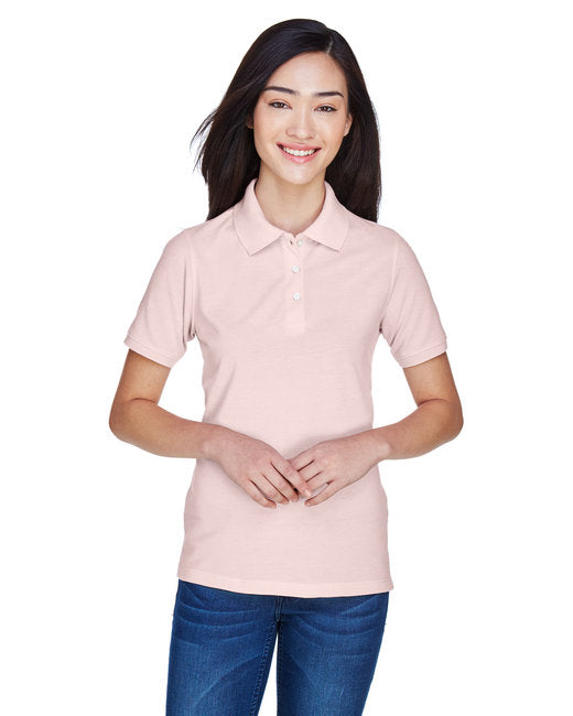 Harriton Ladies' Easy Blend™ Wrinkle-Resistant Polo