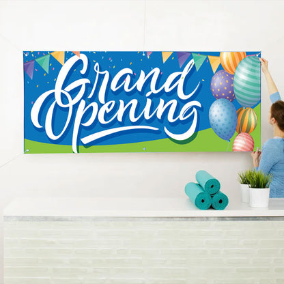 Weather-Resistant Custom Business Opening Banners – Custom Design and Fast Shipping