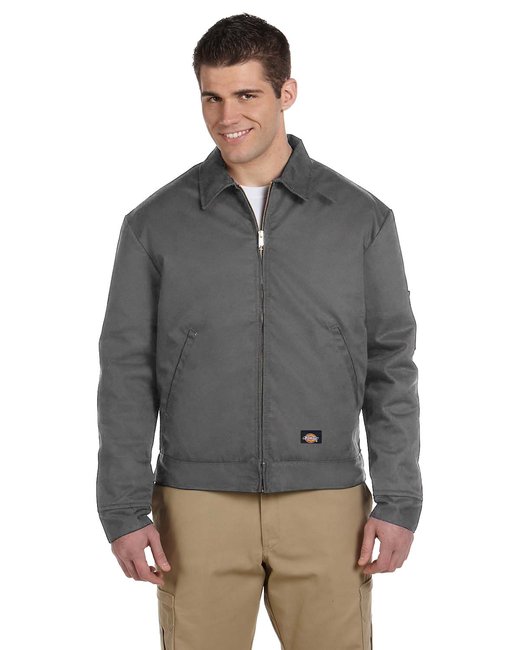 Dickies Men's Lined Eisenhower Jacket – Durable, Water-Repellent Workwear