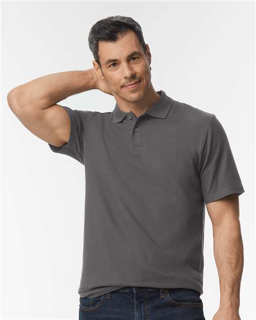 Softstyle® Adult Pique Polo - Gildan | Modern, Comfortable, and Embroidery-Ready