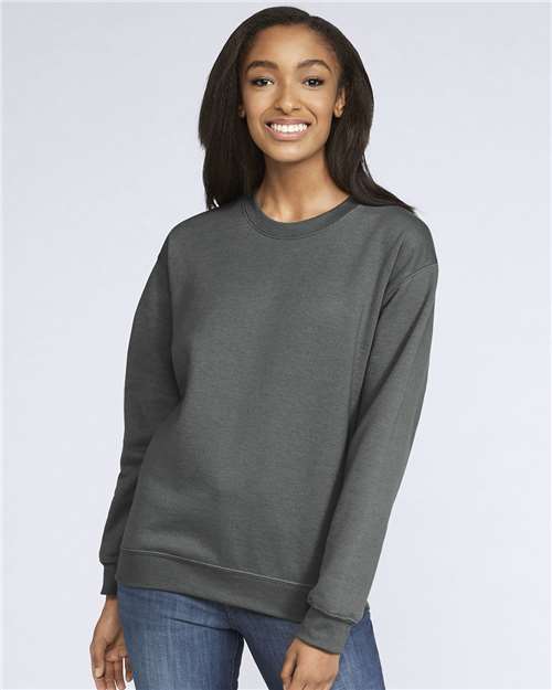 Softstyle® Midweight Crewneck Sweatshirt - Gildan | Comfortable, Durable, and Eco-Friendly