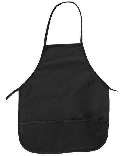 Custom Two-Pocket Apron – Compact 24-Inch Length with Front Pockets