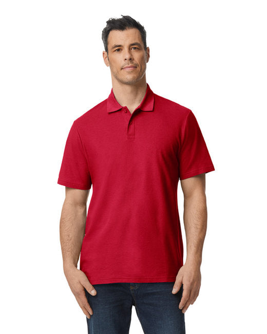 Gildan Men’s Softstyle Double Piqué Polo