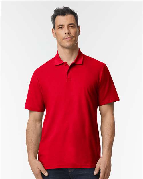 Softstyle® Adult Pique Polo - Gildan | Modern, Comfortable, and Embroidery-Ready