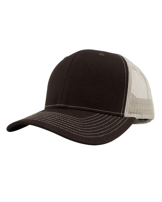 Custom Pro Style Trucker Hat – Semi-Pro Stitching with Snap Closure