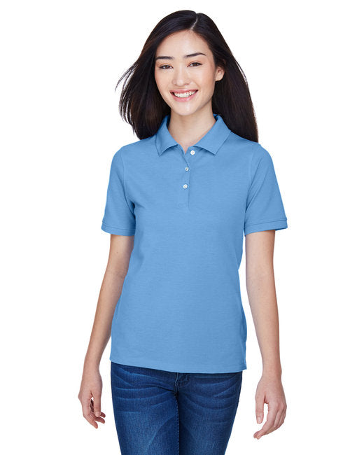 Harriton Ladies' Easy Blend™ Wrinkle-Resistant Polo