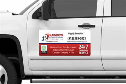 Custom Construction Company Car Magnets with Logo - Online Design