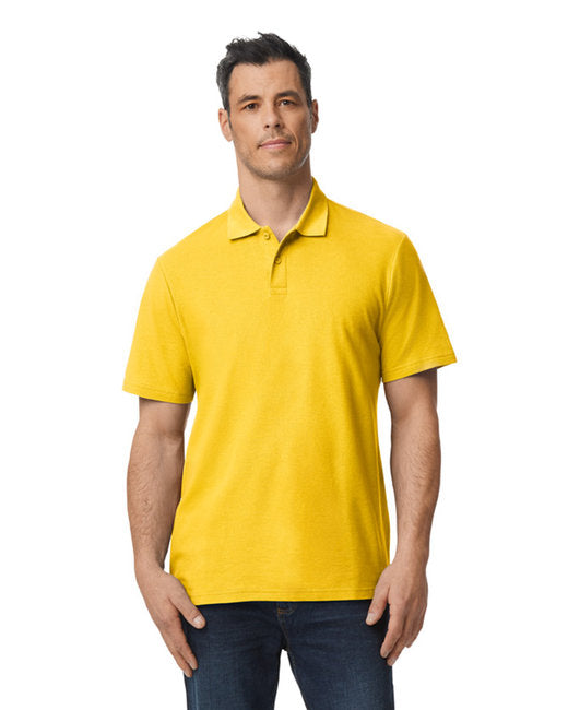 Gildan Men’s Softstyle Double Piqué Polo