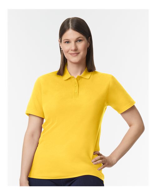 Softstyle® Women’s Pique Polo - Gildan | Comfortable, Semi-Fitted, and Embroidery-Ready