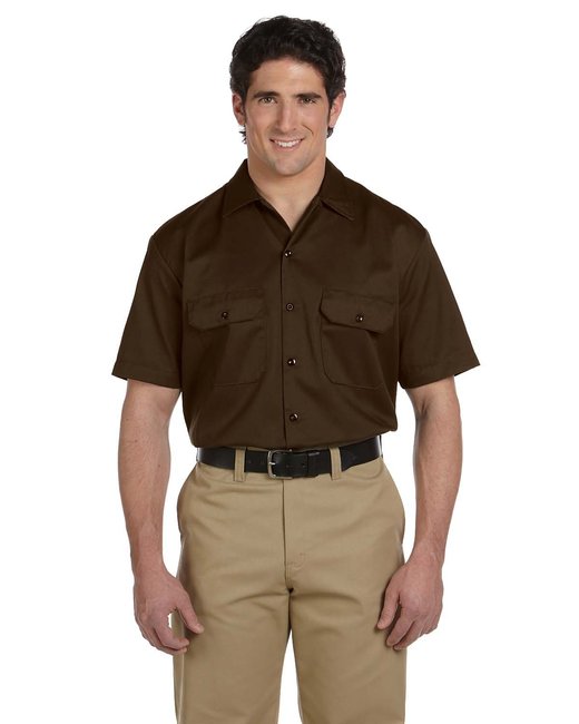 Custom Short-Sleeve Work Shirt – Durable, Stain-Resistant & Comfortable