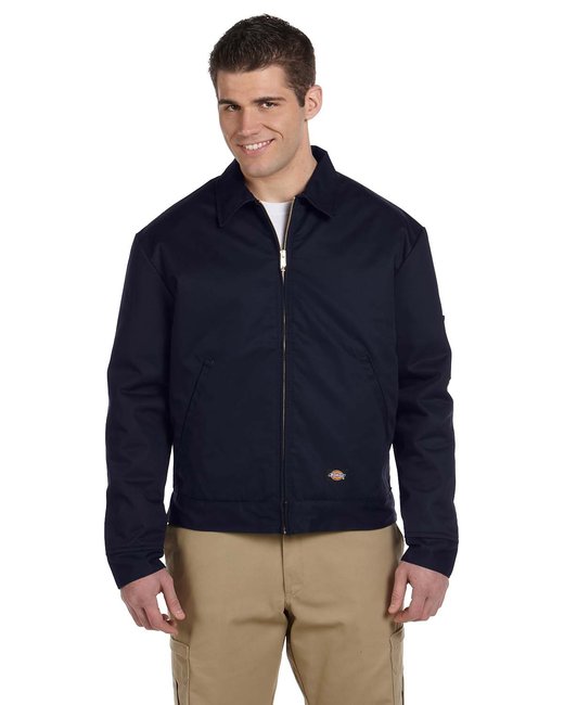 Dickies Men's Lined Eisenhower Jacket – Durable, Water-Repellent Workwear