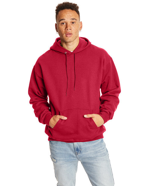 Hanes Adult Ultimate Cotton® Pullover Hooded Sweatshirt – Durable, Warm, and Comfortable