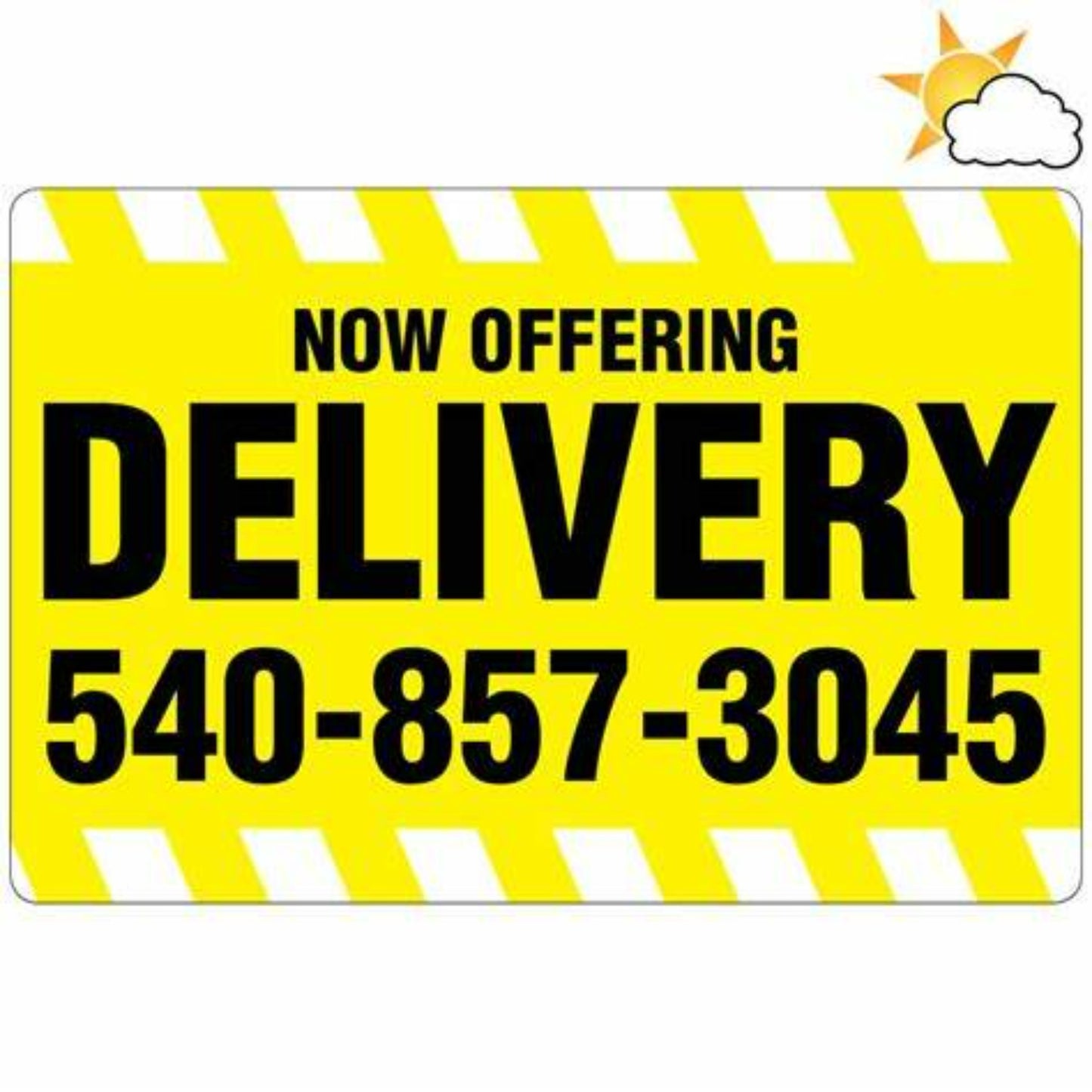 High-Quality Custom Delivery Service Car Magnets - Online Design