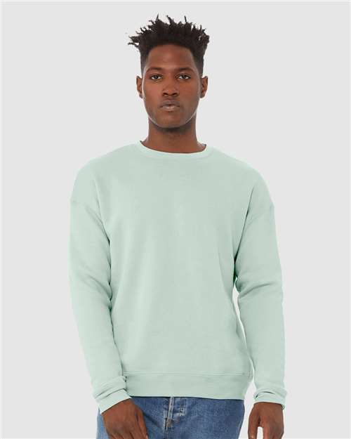 Sponge Fleece Drop Shoulder Crewneck Sweatshirt - BELLA + CANVAS | Soft, Modern, and Unisex