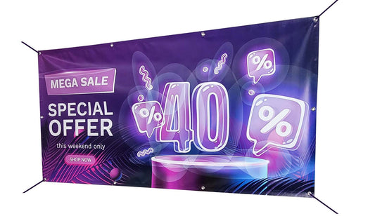 Custom Event Banners with Logo – Online Design and Fast Shipping