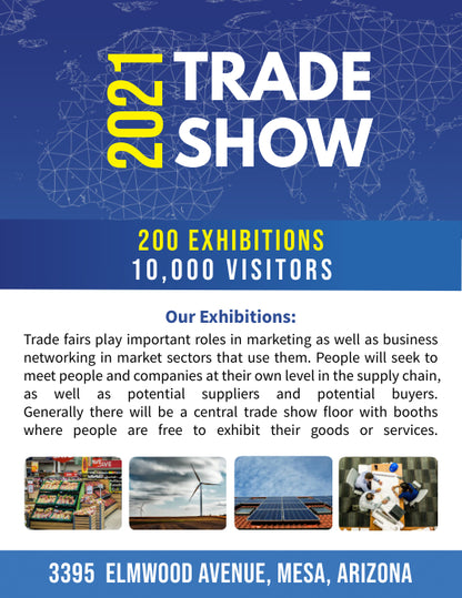 Trade Show Flyers – Custom Designs to Capture Attention